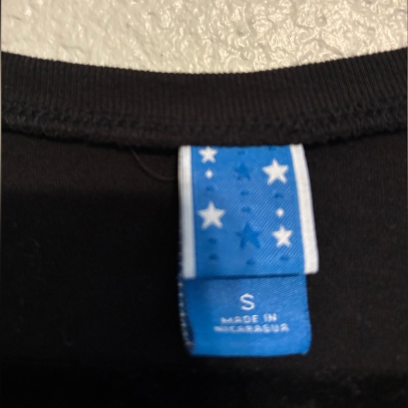 Target Women’s July 4th black T-shirt size Small - Picture 3 of 4